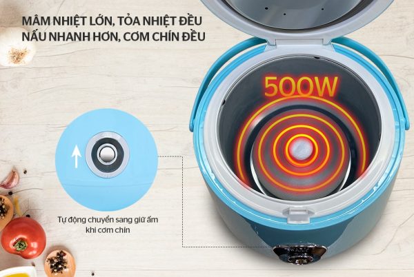 Nồi cơm điện Happy Time 1.2 lít HTD8522G 6-min