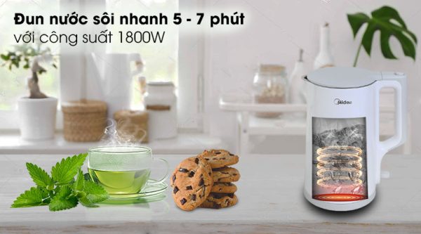 Bình đun siêu tốc Midea MK-17DW 5-min