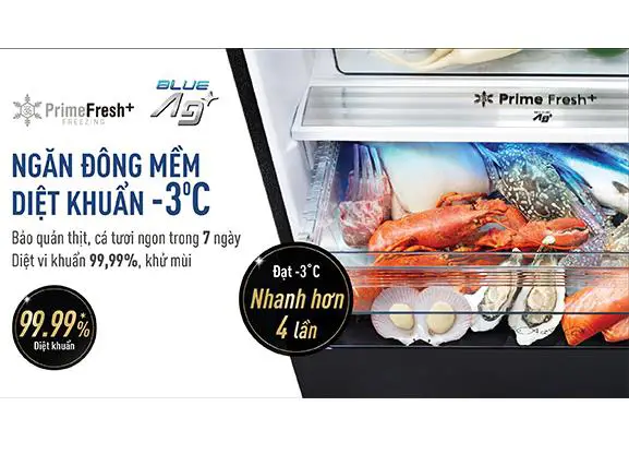 Tủ lạnh Panasonic Inverter 380 Lít NR-BX421WGKV 7-min