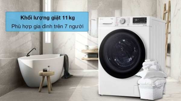 Máy giặt LG Inverter 11 kg FV1411S4WA 12-min