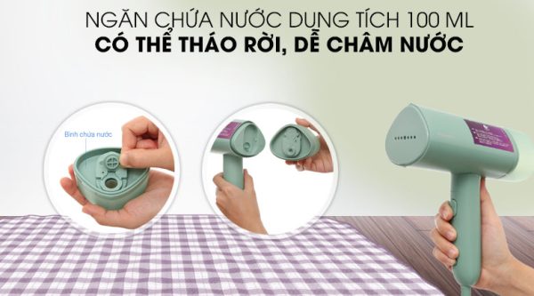 Bàn ủi hơi nước cầm tay Philips STH3010 1090W 14-min