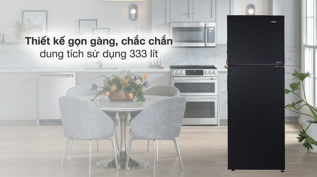 Tủ lạnh Aqua Inverter 333 lít AQR-T352FA(FB) 5-min