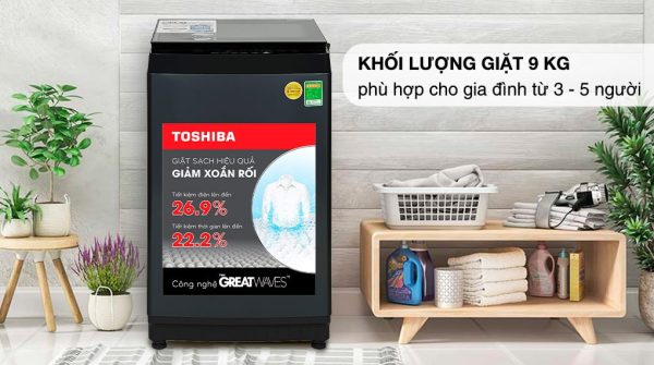 Máy giặt Toshiba 9 kg AW-M1000FV(MK) 13-min