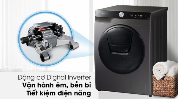 Máy giặt sấy Samsung Addwash Inverter 9.5 kg WD95T754DBX 10-min