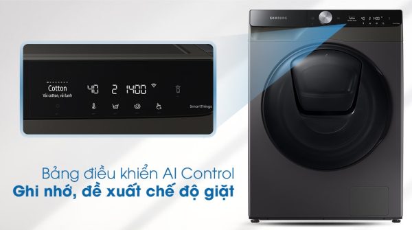 Máy giặt sấy Samsung Addwash Inverter 9.5 kg WD95T754DBX 7-min