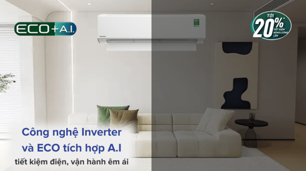 Điều hoà Panasonic 1 chiều Inverter 18000btu CU-XU18ZKH-8 12-min