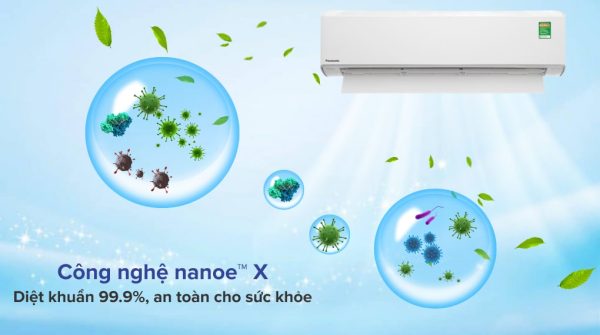 Điều hoà Panasonic 1 chiều Inverter 18000btu CU-XU18ZKH-8 13-min