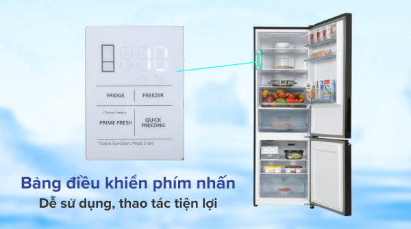 Tủ lạnh Panasonic Inverter 325 lít NR-BC361VGMV 20-min