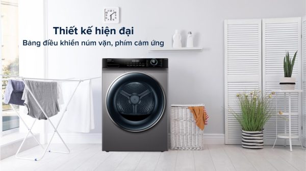 Máy sấy bơm nhiệt Aqua 10 kg AQH-H1000H PS 13-min