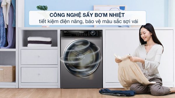 Máy sấy bơm nhiệt Aqua 10 kg AQH-H1000H PS 9-min