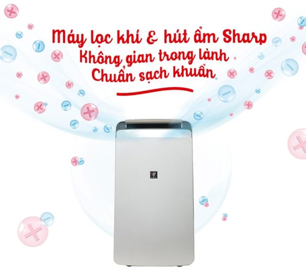 Máy lọc không khí và hút ẩm Sharp DW-J27FV-S 6-min