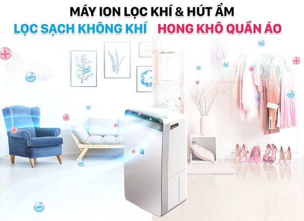 Máy lọc không khí và hút ẩm Sharp DW-J27FV-S 7-min