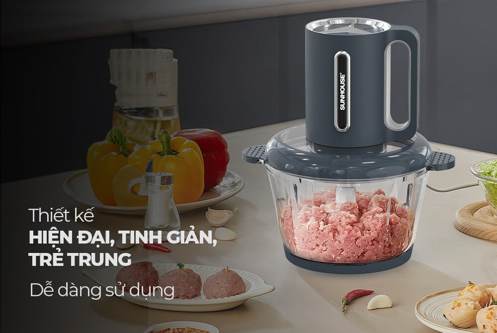 Máy xay thịt Sunhouse 1.8 lít SHD5403 5-min
