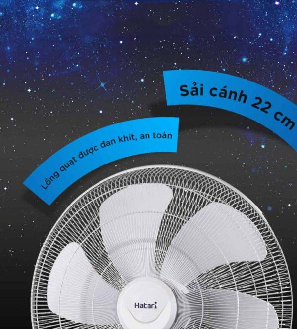Quạt đứng công nghiệp 4 chân HATARI IQ22M1 5-min