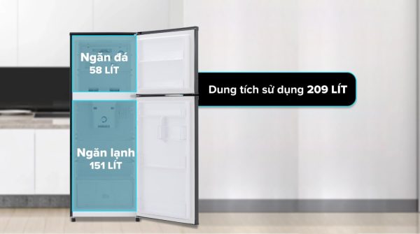 Tủ lạnh Funiki 209 lít HR T6209TDG 16-min