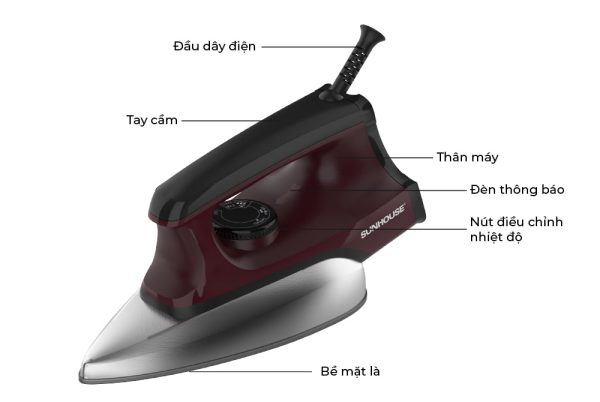 Bàn ủi khô Sunhouse SHD2015 5-min