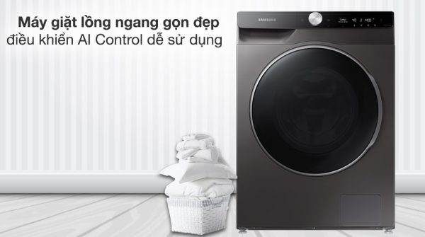 Máy giặt sấy Samsung Inverter giặt 12 kg - sấy 8 kg WD12TP34DSX 9-min