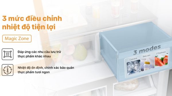 Tủ lạnh Aqua Inverter 469 lít Multi Door AQR-M536XA(WGB) 10-min