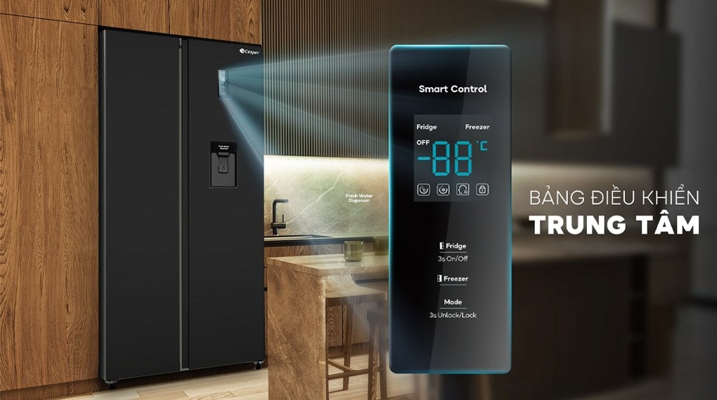 Tủ lạnh Casper Inverter 458 lít RS-460PBW 10-min