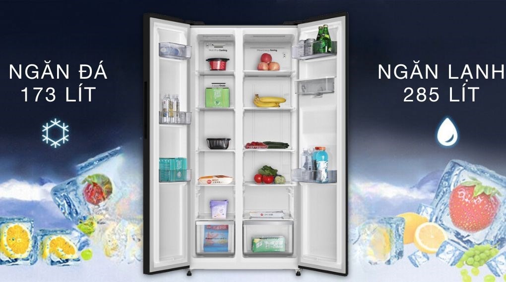Tủ lạnh Casper Inverter 458 lít RS-460PBW 6-min