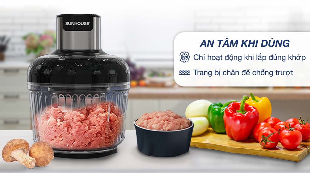 Máy xay thịt đa năng Sunhouse SHD5412 7-min