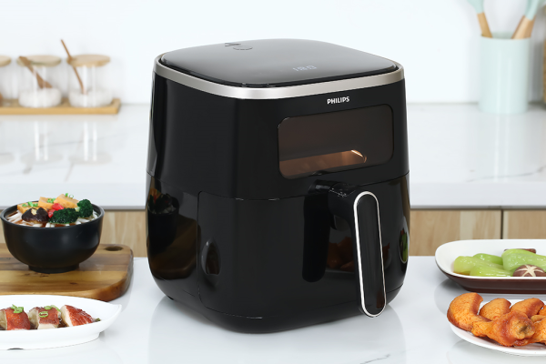 Nồi chiên không dầu Philips HD9257 5.6 lít 3-min