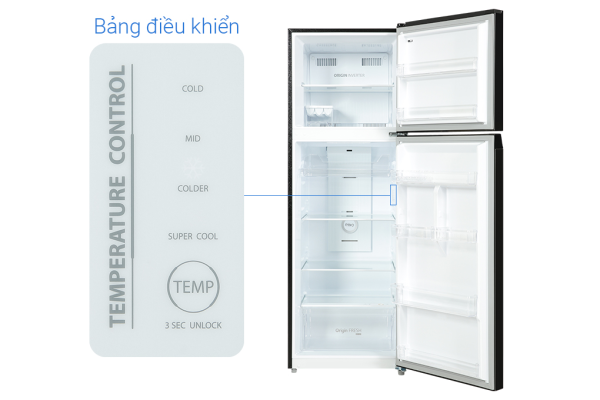 Tủ lạnh Toshiba Inverter 338 lít GR-RT468WE-PMV(58)-MM 10-min