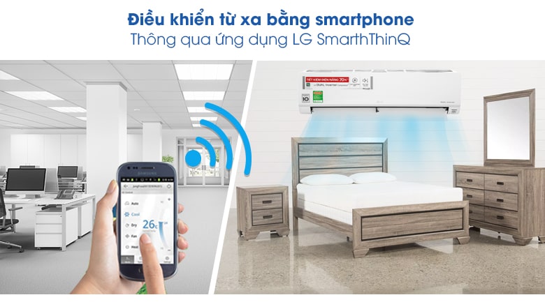 Điều hoà LG 1 chiều inverter 9000btu V10API1 16-min