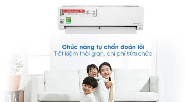 Điều hoà LG 1 chiều inverter 9000btu V10API1 17-min