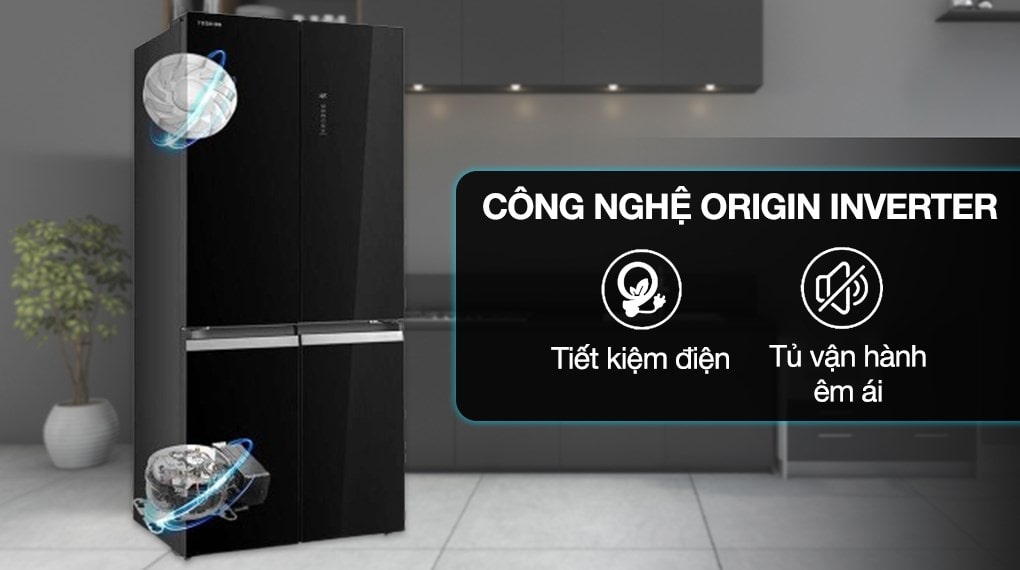Tủ lạnh Toshiba Inverter 474 lít Multi Door GR-RF611WI-PGV(22)-XK 18-min