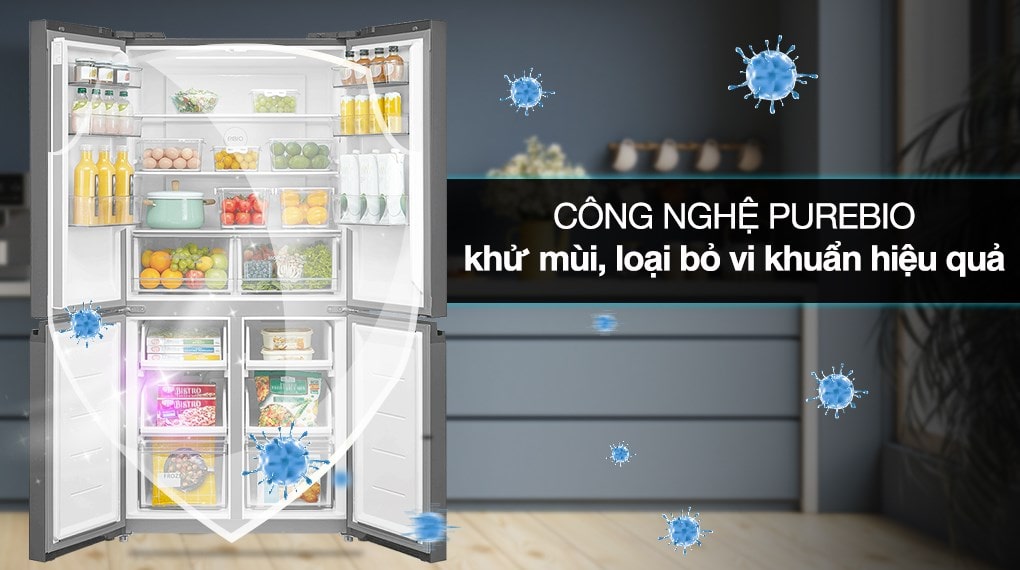 Tủ lạnh Toshiba Inverter 474 lít Multi Door GR-RF611WI-PGV(22)-XK 20-min