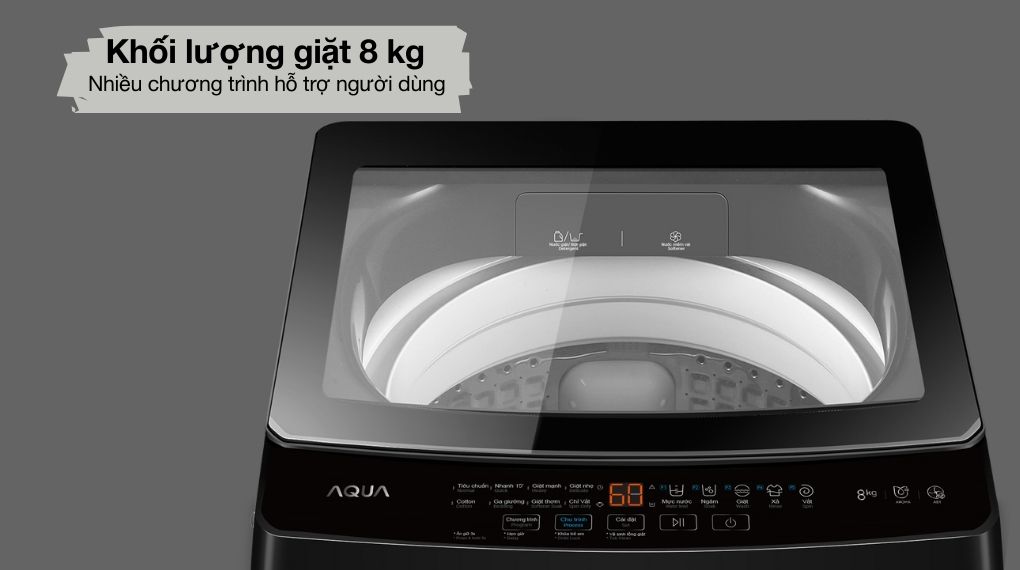 Máy giặt Aqua 8 kg AWM8-316K(B) 7-min