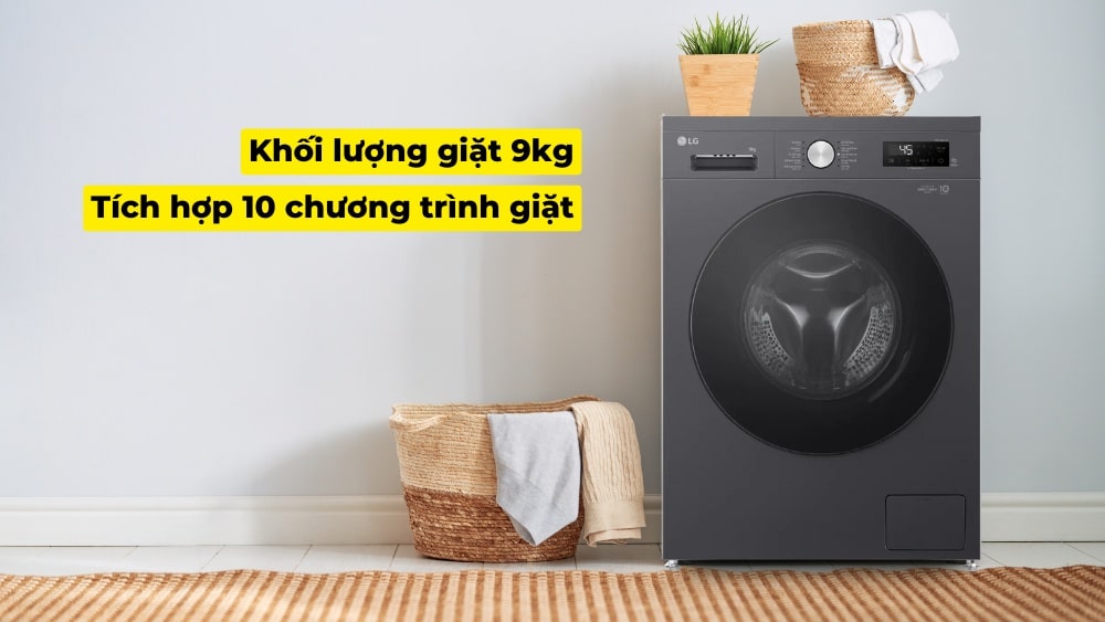 Máy giặt LG Inverter 9kg FB1209S5M 8-min