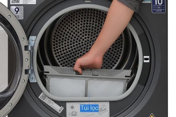 Máy sấy bơm nhiệt Electrolux 9 kg EDH903R7SC 7-min
