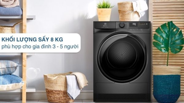 Máy sấy bơm nhiệt Electrolux UltimateCare 8 kg EDH803J5SC 13-min