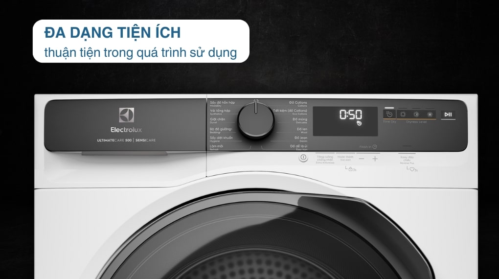 Máy sấy bơm nhiệt Electrolux UltimateCare 8 kg EDH803J5WC 17-min