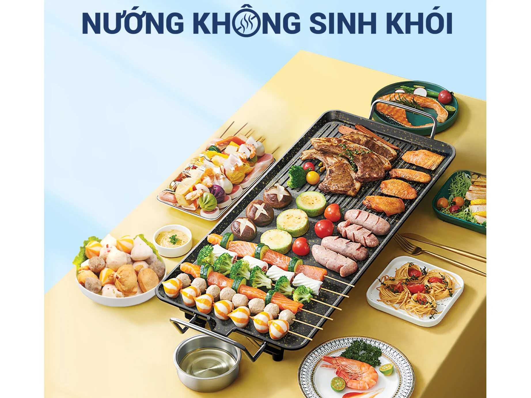 Bếp nướng điện Kalite KLG280 9-min