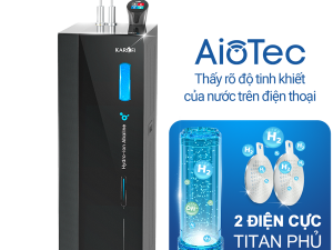 Máy lọc nước nóng lạnh Hydro-ion kiềm Karofi KAE-S86