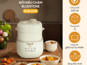 Nồi Nấu Chậm BlueStone SCB-6119 1 Lít 200W