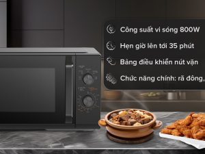 Lò vi sóng Toshiba MW3-MM25PE(BK) 25 lít