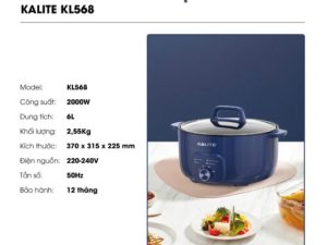 Nồi lẩu KALITE KL568 đa năng