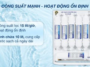 Máy lọc nước RO Hydrogen Hòa Phát HWU1A 1022 10 lõi