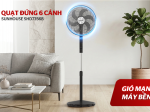 QUẠT ĐỨNG 6 CÁNH SUNHOUSE SHD7356B